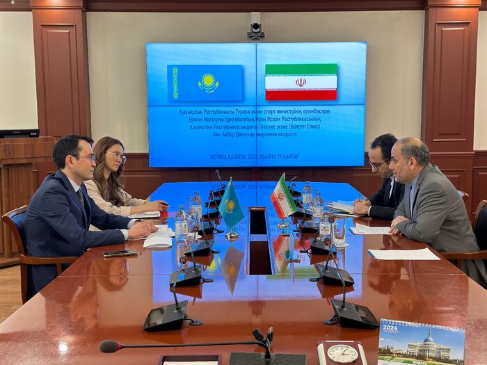 ایران و قزاقستان بر گسترش همکاریهای گردشگری تاکید کردند
