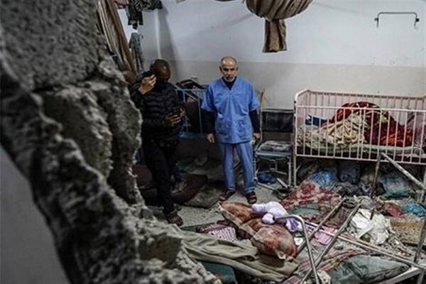 حمله وحشیانه نظامیان صهیونیست به بیمارستان «ناصر» در خان‌یونس