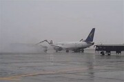 وضعیت پروازهای فرودگاه امام در پی بارش برف