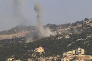 طوفان الاقصی| حمله هوایی رژیم صهیونیستی به الخیام در جنوب لبنان