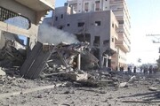 طوفان‌الاقصی| شهادت ۱۲ فلسطینی در بمباران غزه