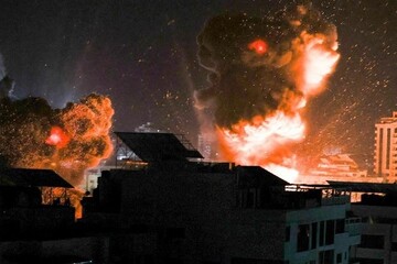 طوفان‌الاقصی/ بمباران و حمله گسترده به غزه و کرانه باختری