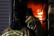 آتش سوزی قطار حومه‌ای هشتگرد - تهران + جزئیات