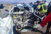۵ کشته بر اثر تصادف ۲ خودرو در محور شاهرود-طرود