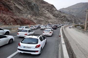 وضعیت جاده‌ها / جاده کندوان مسدود شد