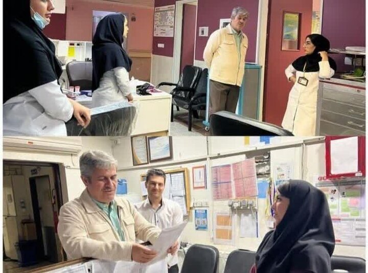 منتخب مردم گچساران از بیمارستان‌های این شهر بازدید کرد