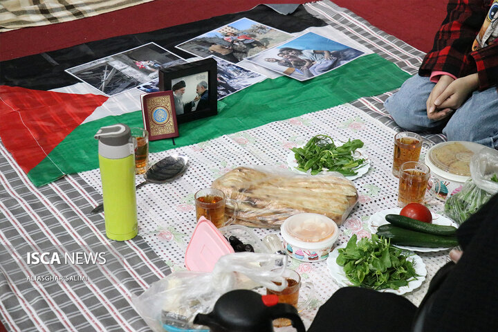 ‌پخت "مقلوبه" در بجنورد به یاد کودکان فلسطینی