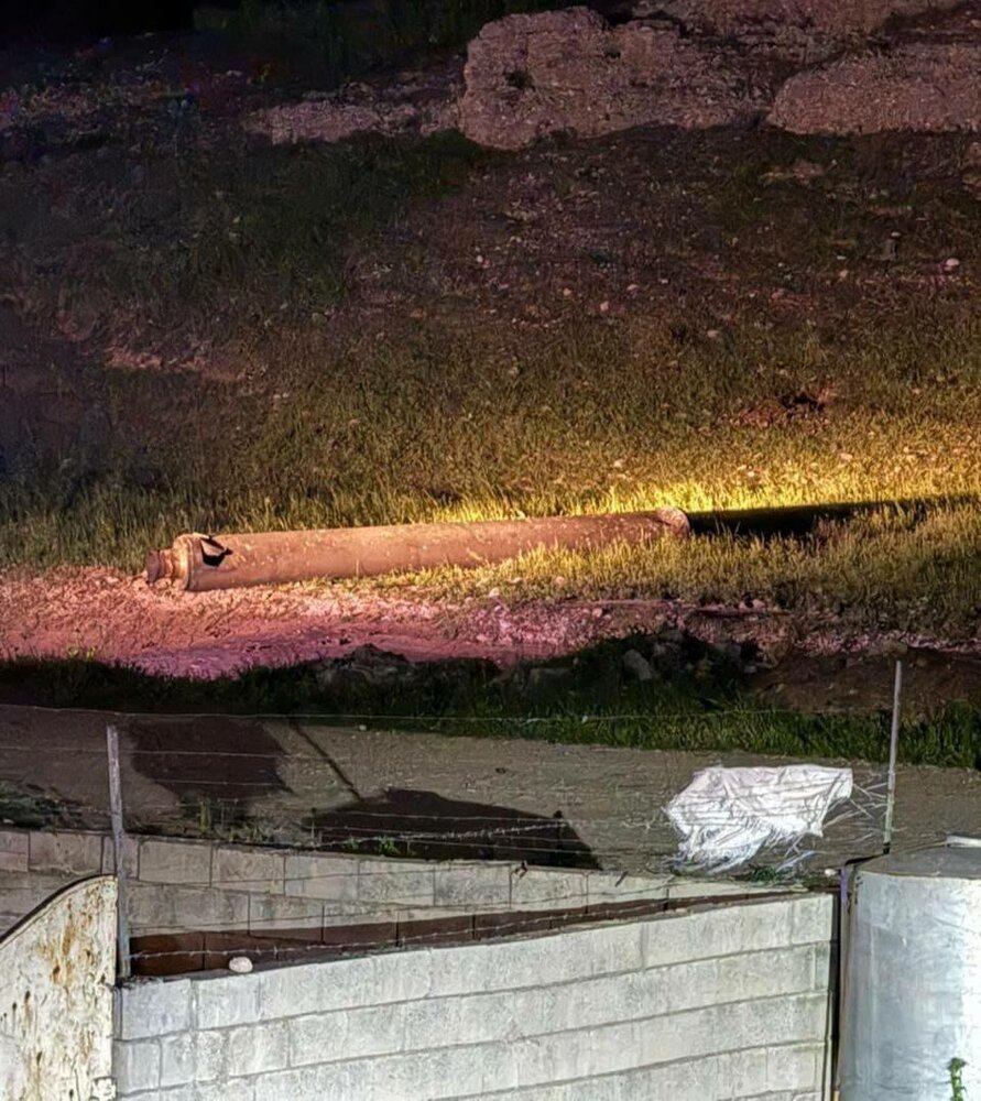 تصاویر بقایای موشکهای سپاه در اراضی اشغالی منتشر شد