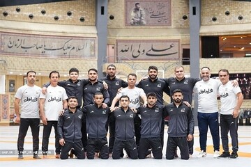 تیم ملی کشتی فرنگی ایران قهرمان آسیا شد