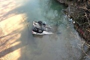  سقوط خودرو به رودخانه چالوس و مفقودی یک نفر