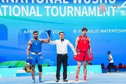 رقابت‌های انتخابی جام‌جهانی ووشو ۲۰۲۴ / سهیل موسوی به مدال طلا دست یافت