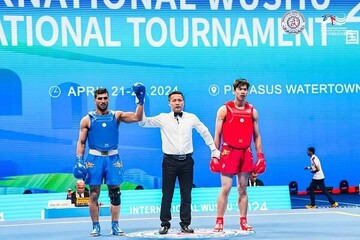 رقابت‌های انتخابی جام‌جهانی ووشو ۲۰۲۴ / سهیل موسوی به مدال طلا دست یافت