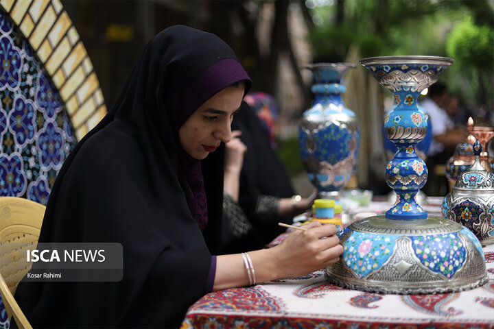 سیمای متفاوت چهارباغ در هفته فرهنگی اصفهان