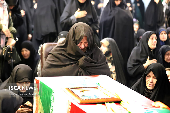 استقبال ازپیکرمطهر شهیدحاج محمد رنجنوش در همدان