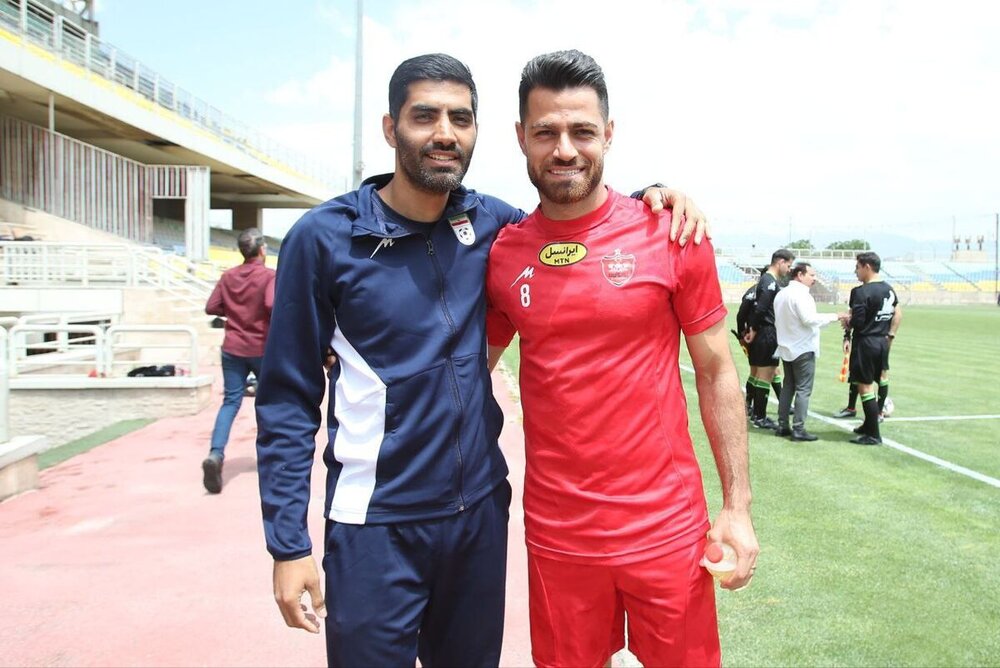 مدافع محبوب برانکو به ورزشگاه پرسپولیس بازگشت + عکس