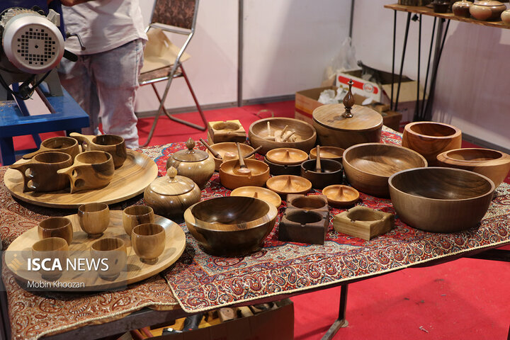 گزارش تصویری از پانزدهمین نمایشگاه صنایع دستی ایران در یزد