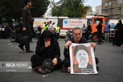 اجتماع مردم تهران در سوگ رئیس جمهور