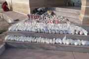 کشف ۱۱۱۹ کیلوگرم مواد مخدر در اردستان