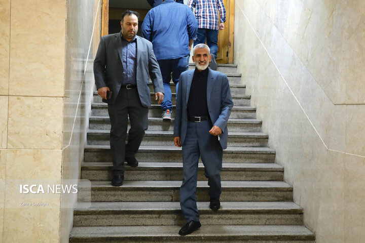 سید مجید میراحمدی رئیس ستاد امنیت انتخابات در حاشیه اولین روز ثبت نام چهاردهمین دوره انتخابات ریاست جمهوری