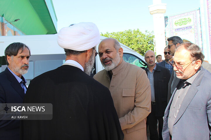 دیدار وزیر کشور با نماینده ولی فقیه در خراسان شمالی