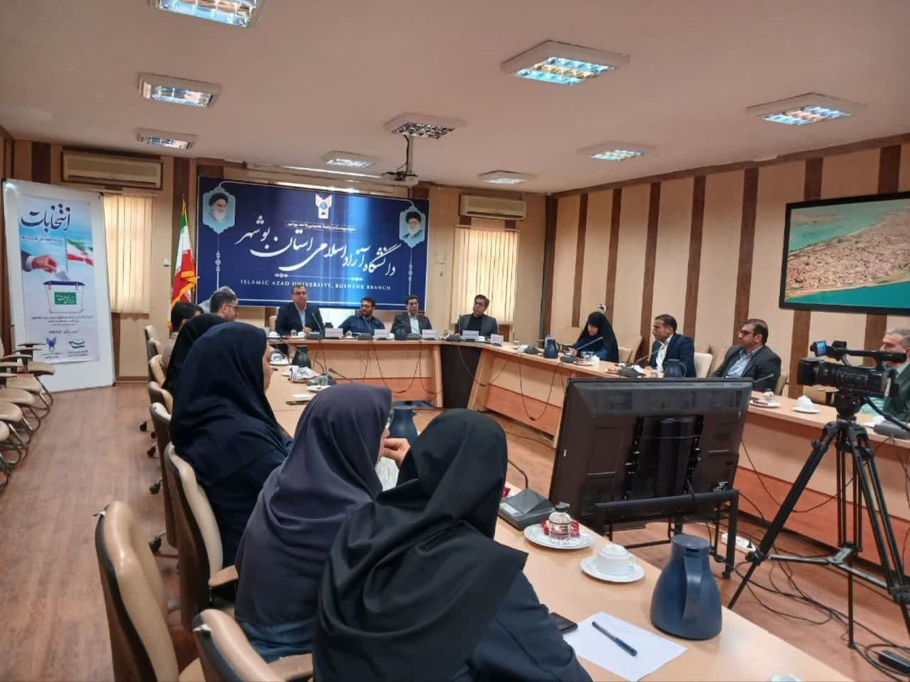 برگزاری مناظره انتخاباتی ریاست جمهوری در دانشگاه آزاد بوشهر