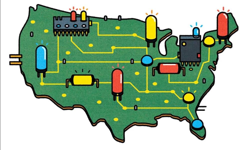 تلاش دولت بایدن برای ایجاد مراکز فناوری فراتر از سیلیکون ولی / هر ایالت یک پایگاه جدید فناوری میشود