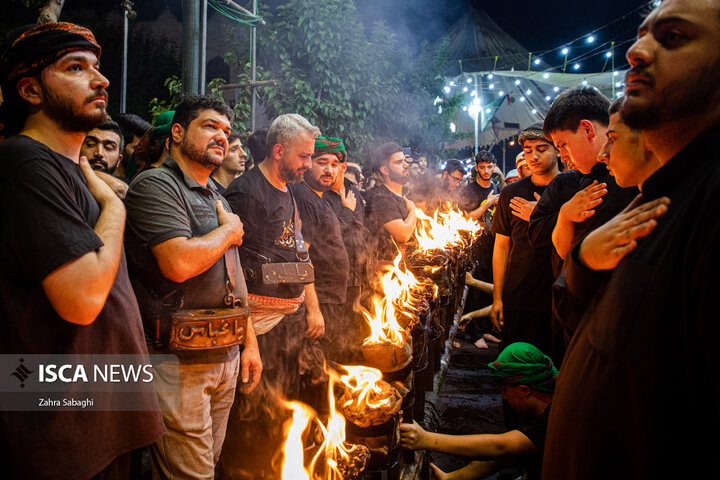 آئین مشعل گردانی در دولت آباد تهران