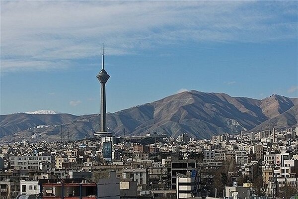 کاهش دمای هوای تهران از روز پنجشنبه