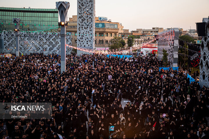 خیمه سوزان عصر عاشورا-میدان امام حسین(ع)