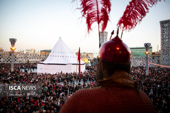 خیمه سوزان عصر عاشورا-میدان امام حسین(ع)