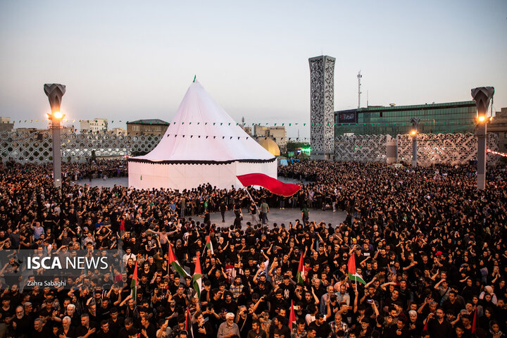 خیمه سوزان عصر عاشورا-میدان امام حسین(ع)