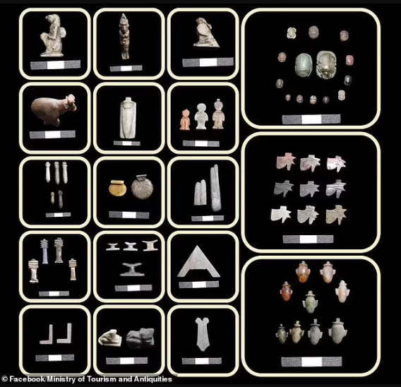 کشف گنجینه‌ای از مصنوعات طلای ۳۰۰۰ ساله در مصر