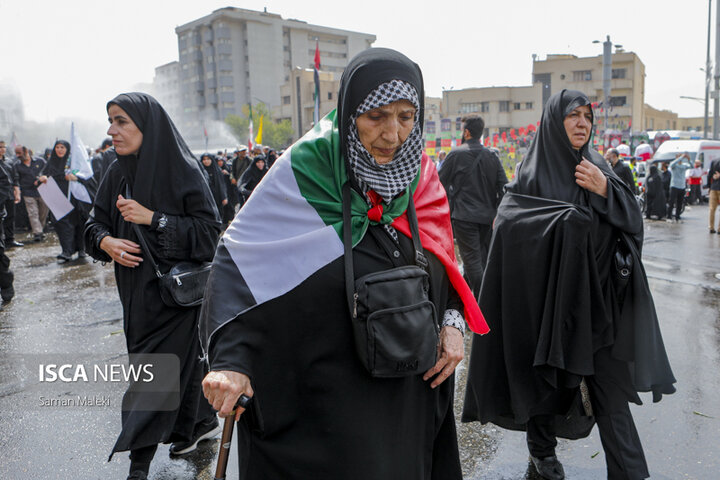 تشییع پیکر شهید اسماعیل هنیه در تهران