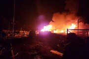 انفجار تانکر سوخت در کرمانشاه ۲کشته و یک مصدوم برجای گذاشت
