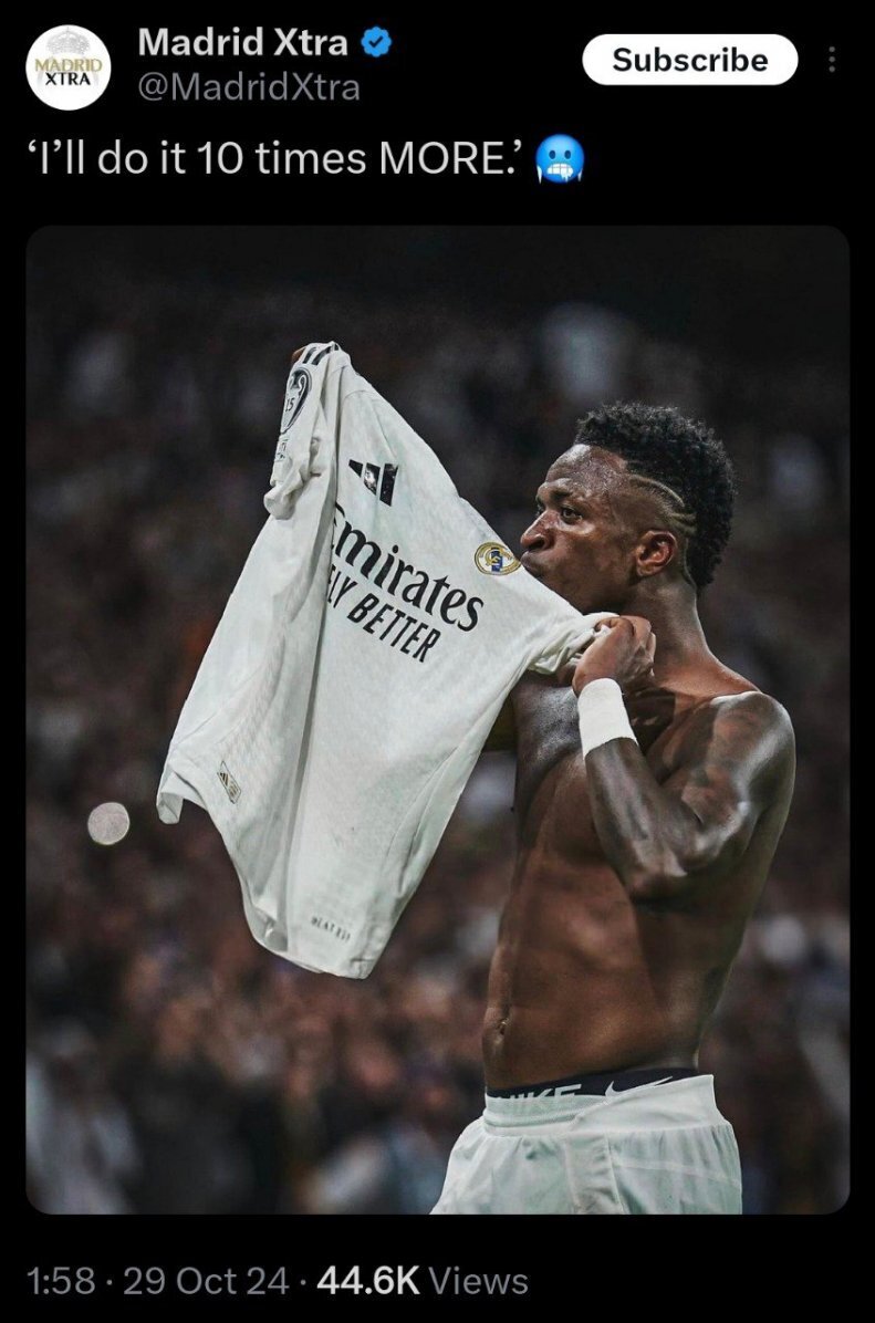 واکنش تحقیرآمیز وینیسیوس به رودری! + عکس