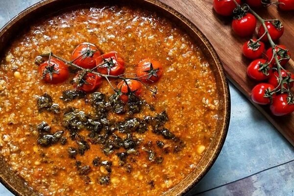 آموزش آشپزی / طرز تهیه تورشولو آش یا آش ترش تبریز 