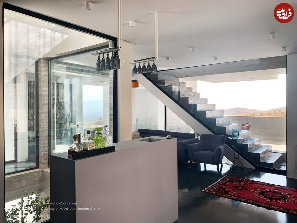 خانهای در دماوند که برنده جایزه معماری شد + تصاویر