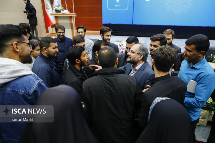 نشست مسئولین بسیچ دانشجویی با رئیس دانشگاه آزاد اسلامی