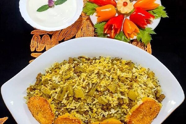 آموزش آشپزی / طرز تهیه پلو کرفس با مرغ