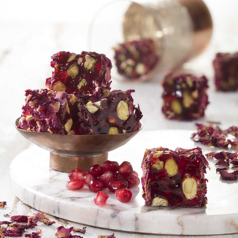 آموزش شیرینیپزی / طرز تهیه مسقطی انار ویژه شب یلدا