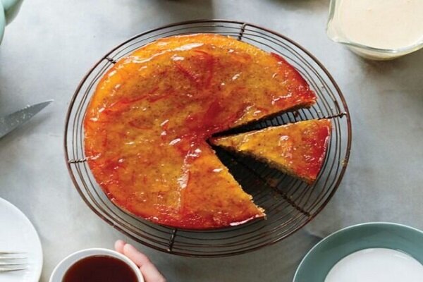 آموزش شیرینیپزی / طرز تهیه چیز کیک نارنگی با عطری بینظیر