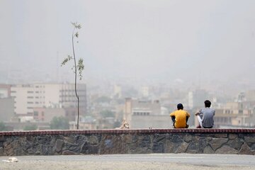 کیفیت هوای تهران در وضعیت نارنجی