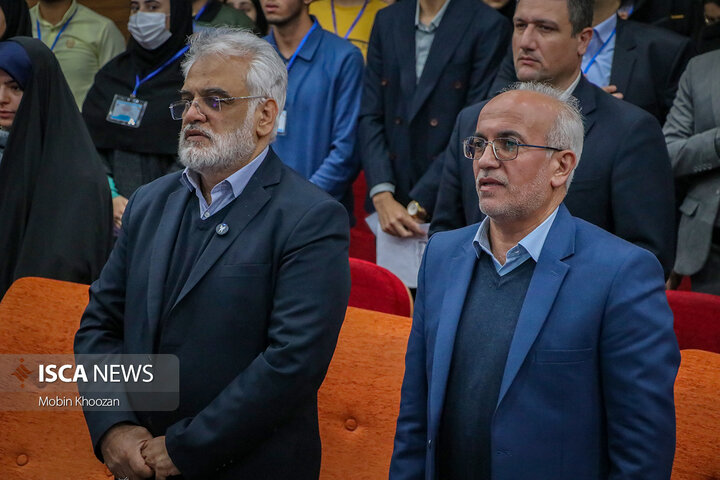 مراسم روز دانشجو با حضور رئیس دانشگاه آزاد اسلامی در دانشگاه آزاد اسلامی یزد