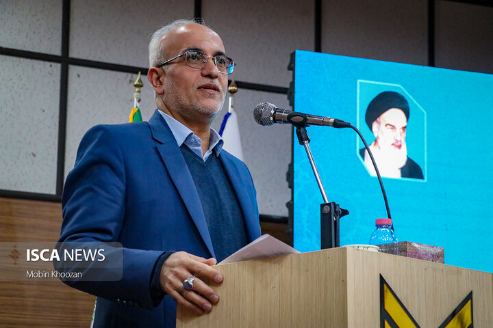 مراسم روز دانشجو با حضور رئیس دانشگاه آزاد اسلامی در دانشگاه آزاد اسلامی یزد