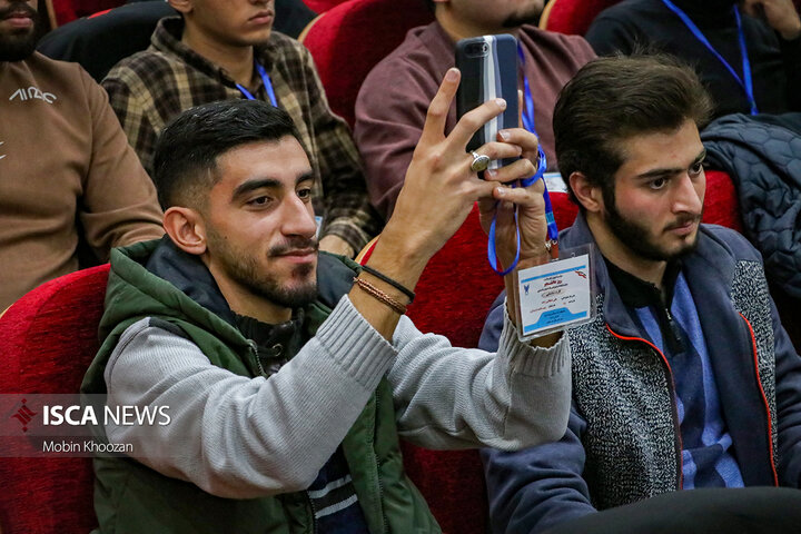 مراسم روز دانشجو با حضور رئیس دانشگاه آزاد اسلامی در دانشگاه آزاد اسلامی یزد