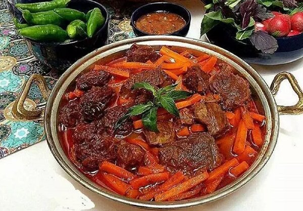 آموزش آشپزی / طرز تهیه خورش هویج غذای سنتی تبریز