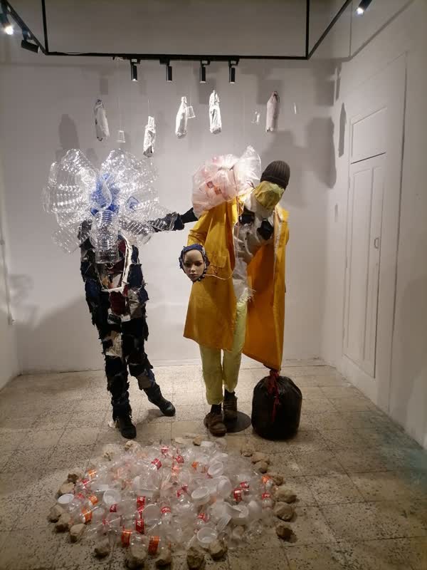 دومین نمایشگاه هنرهای معاصر در شهرکرد برپا شد