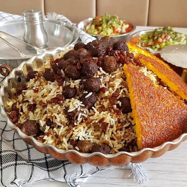 آموزش آشپزی / طرز تهیه غم بر پلو یا قنبر پلو شیرازی مجلسی