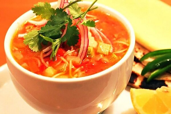 آموزش آشپزی / طرز تهیه سوپ ورمیشل با تکنیک رستورانی