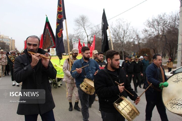 تشییع شهید ایران نژاد